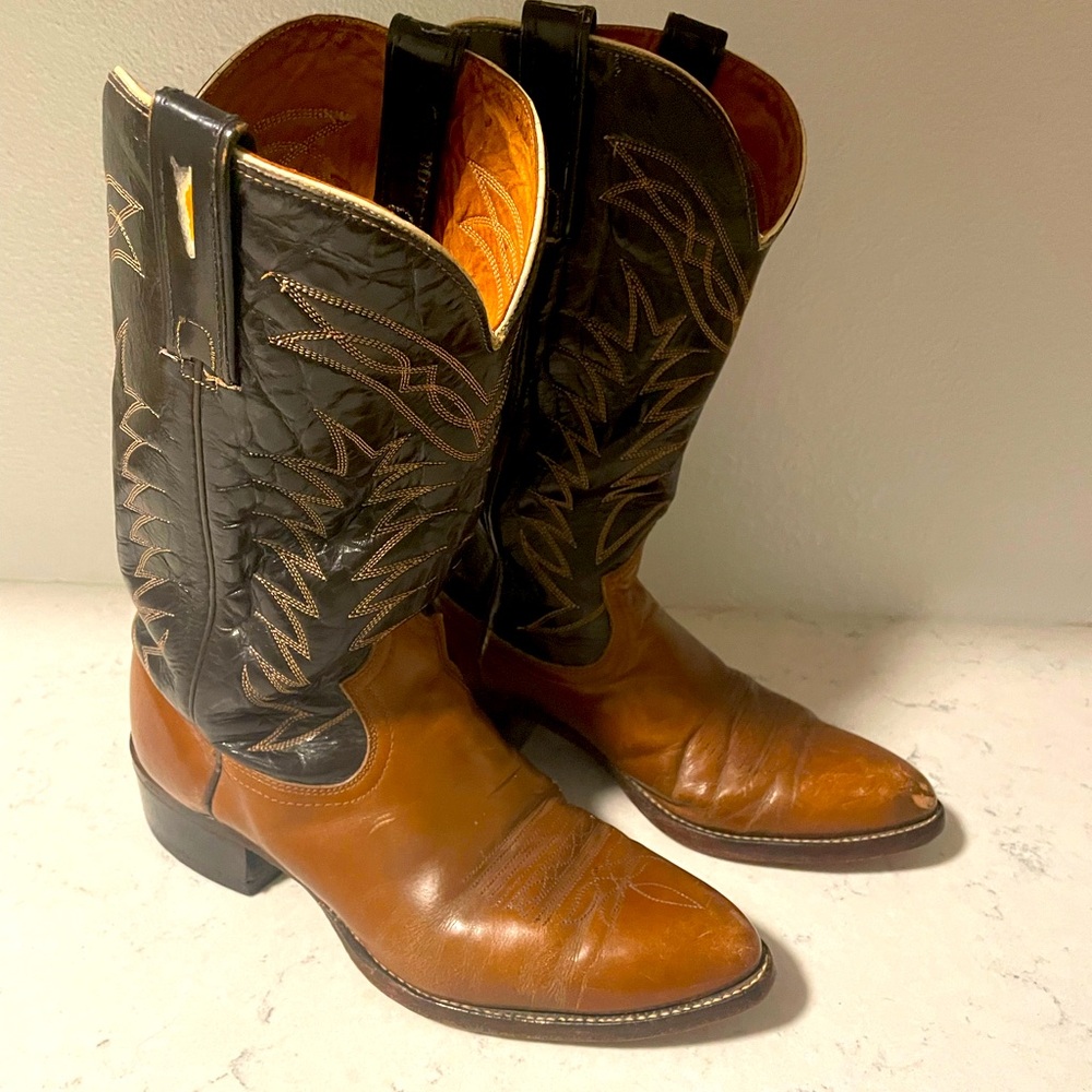 Vintage Durango West cowboy boots
